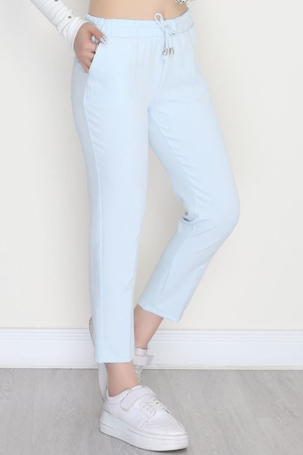 Dabıl Bağcıklı Pantolon Bebemavi - 20138.1884.