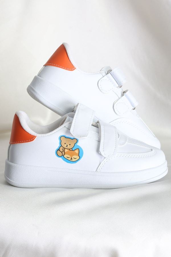 Çocuk Ayakkabı Beyazturuncu - 31543.264.