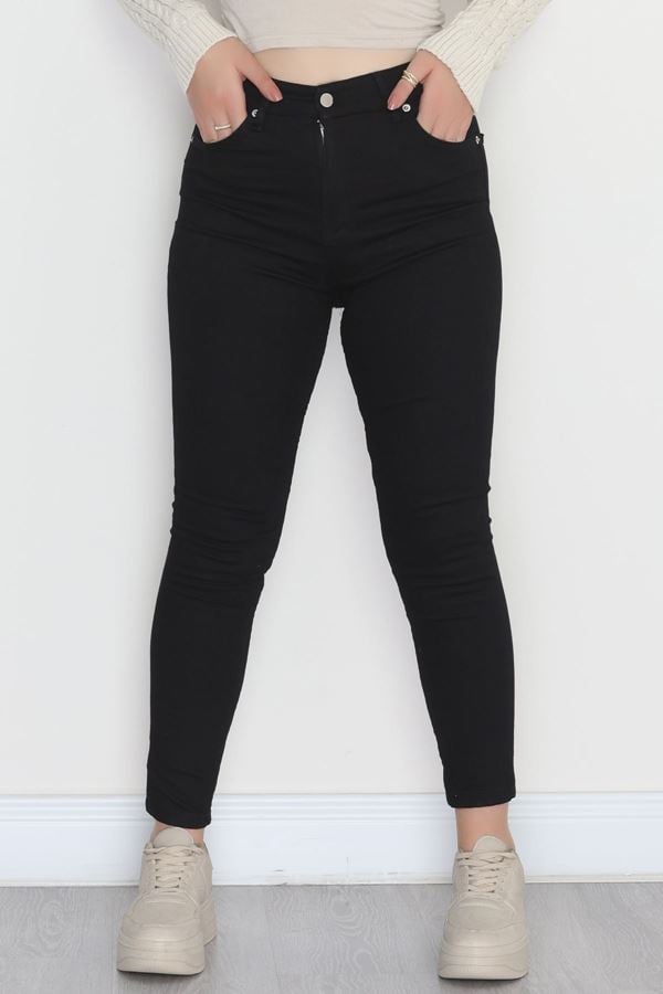 Dar Paça Kot Pantolon Koyulacivert - 18223.1431.