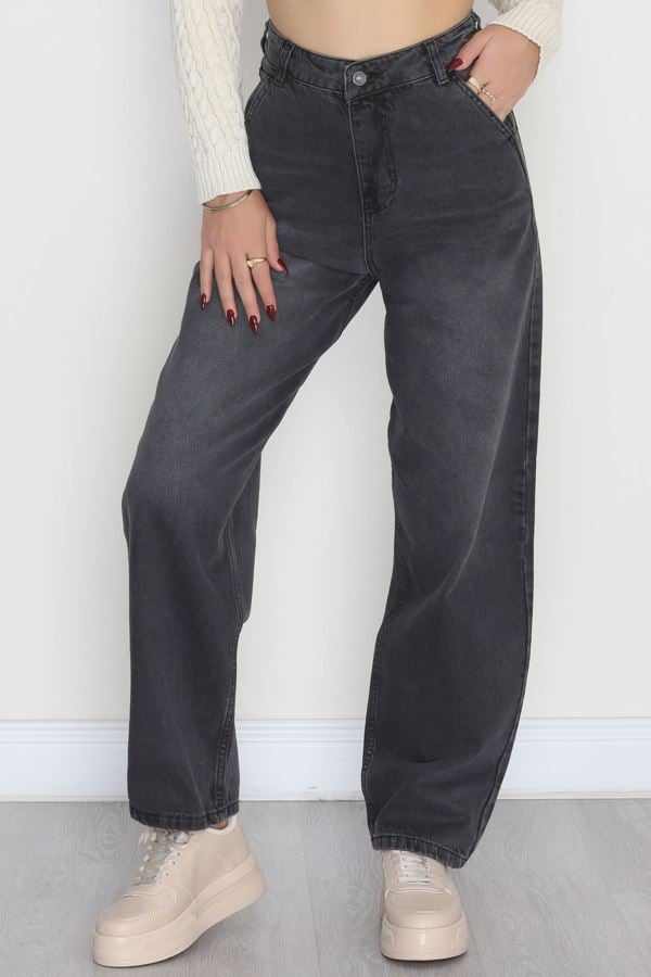 Baggy Kot Pantolon Füme - 31573.1921.