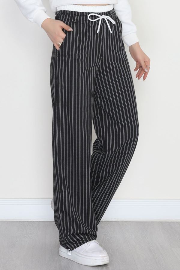 Stoperli 2 İplik Eşofman Altı Siyah - 50796.1857.