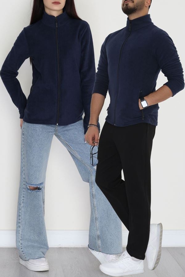 Unisex Polar Ceket Lacivert - 51002.053.