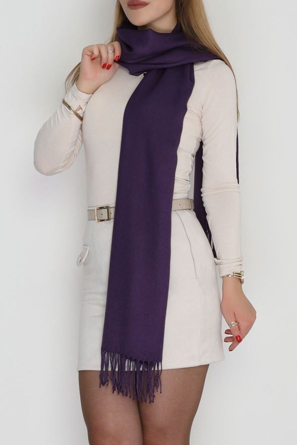 Paşmina Şal Mürdüm - 70866.1736.