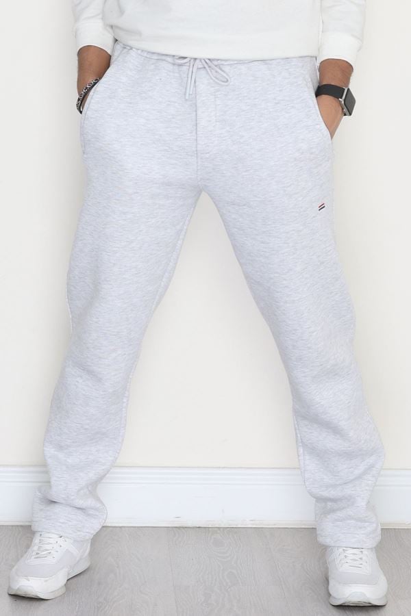 Paçası Lastikli 3 İplik Şardonlu Erkek Eşofman Altı Karmelanj - 42625.1937.