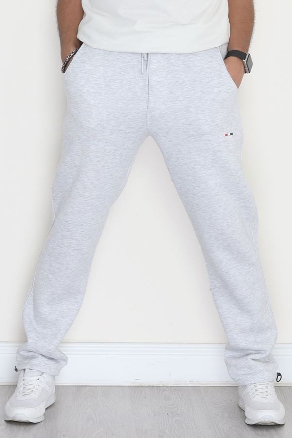 Paçası Stoperli 3 İplik Şardonlu Erkek Eşofman Altı Karmelanj - 42624.1937.