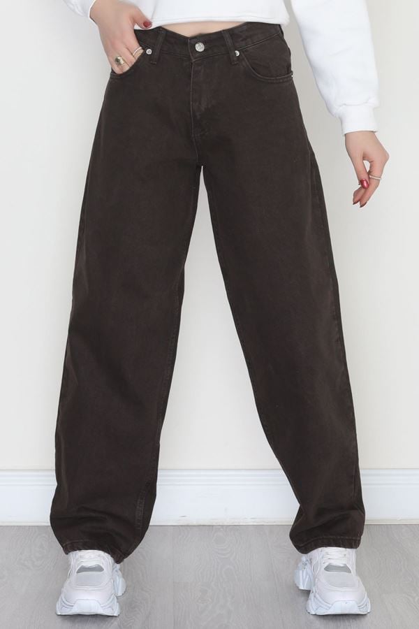 Baggy Kot Pantolon Koyukahve - 31582.2059.