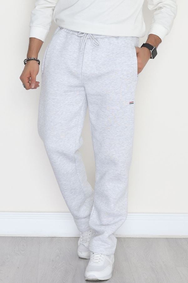 3 İplik Şardonlu Erkek Eşofman Altı Karmelanj - 42626.1937.