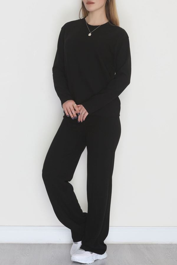 Selanik Kumaş İkili Takım Siyah - 42672.1247.