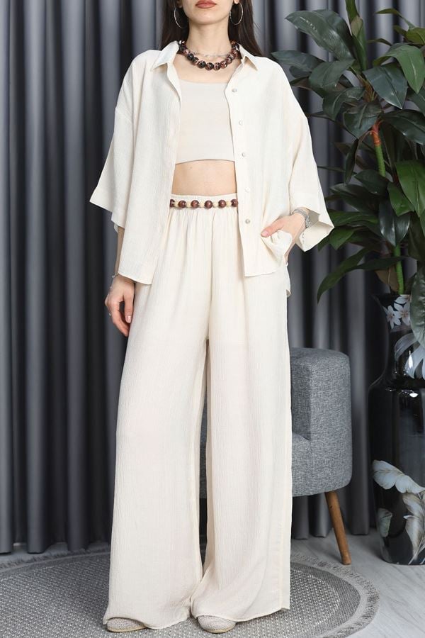 Gömlek Takım Bej - 70134.1995.