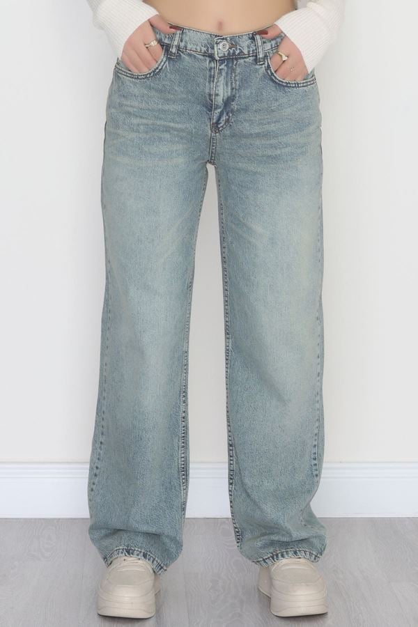 Palazzo Kot Pantolon Yeşiltint - 31554.2088.