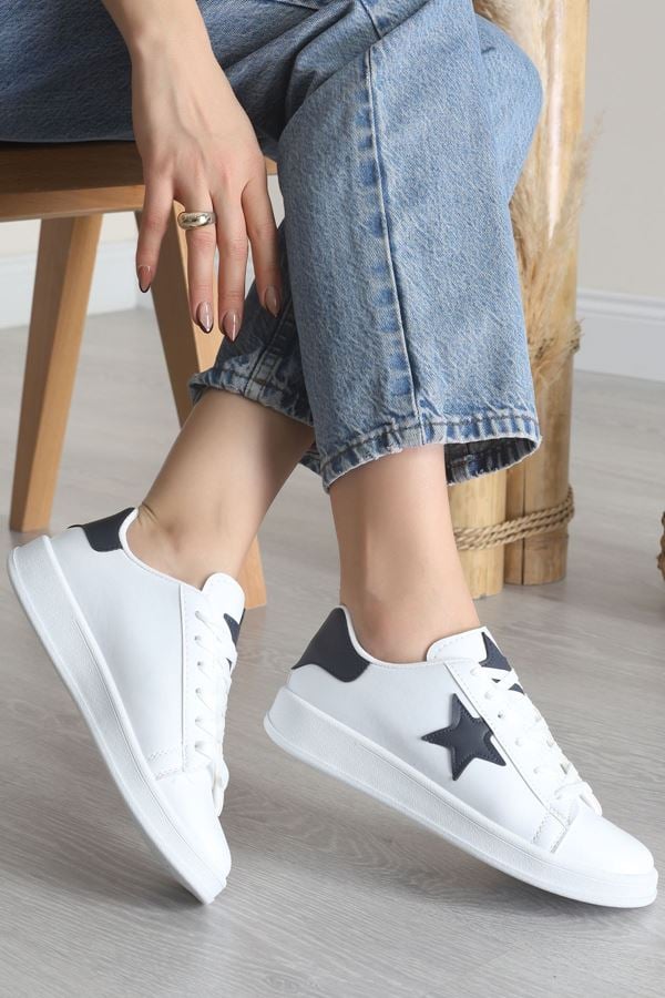 Yıldızlı Spor Ayakkabı Beyazlaci2 - 31295.264.