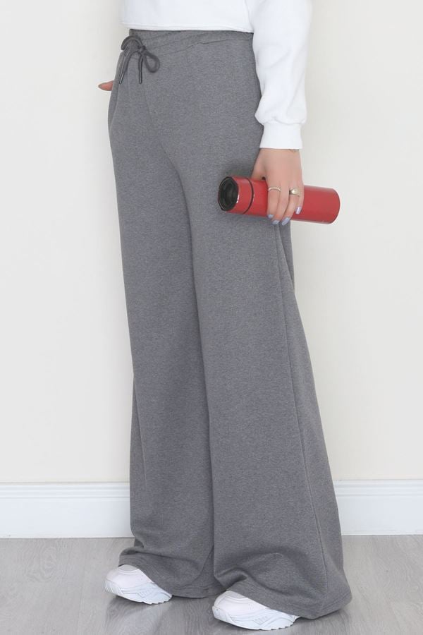 2 İplik Eşofman Altı Füme - 52027.1857.