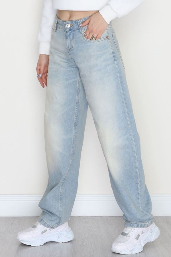 Baggy Kot Pantolon Tintyıkama - 31636.1899.