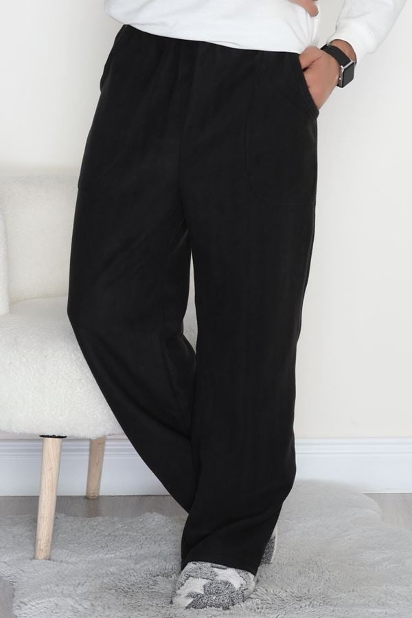 Cepli Polar Erkek Pijama Altı Antrasit - 42736.1049.