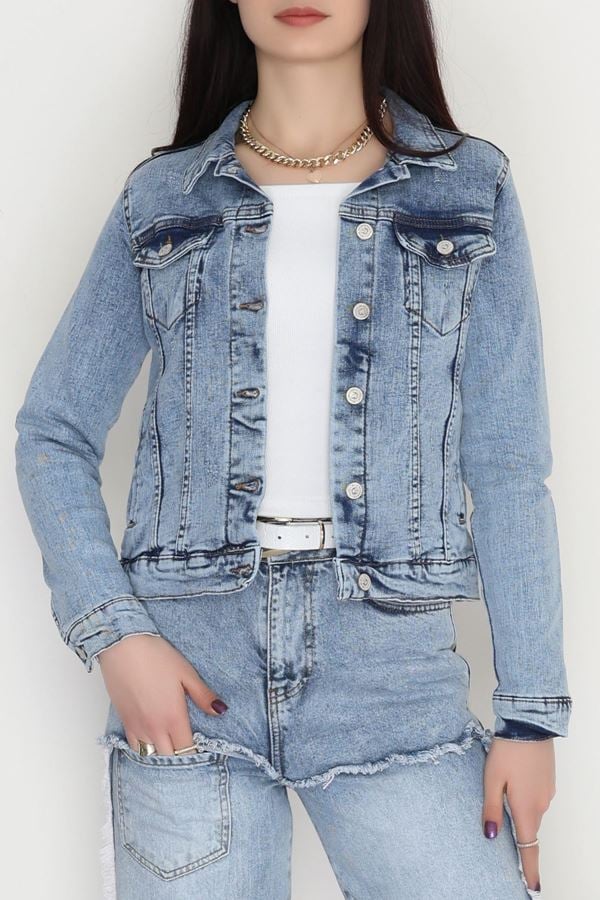 Kot Ceket Buzmavi - 42674.1836.