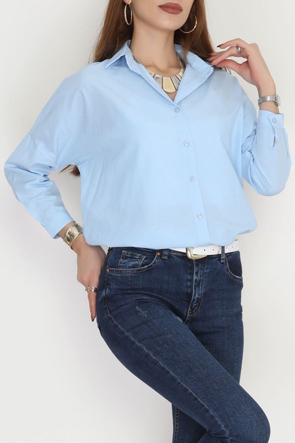 Terikoton Oversize Gömlek Bebemavi - 30840.1949.