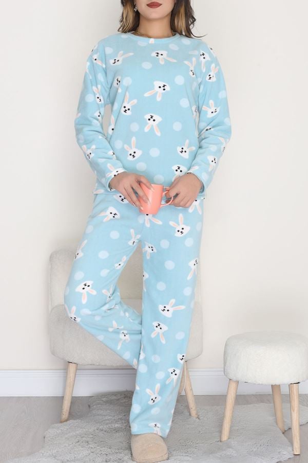 Polar Alt Üst Aynı Pijama Takımı Yeşiltavşan - 168.1287.