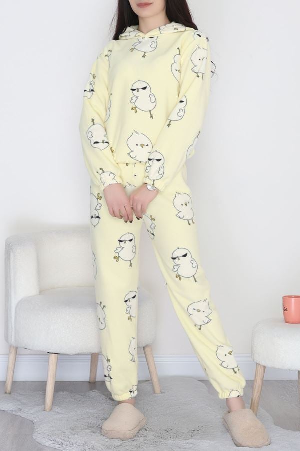 Kapşonlu Polar Takım Sarıcivciv - 344.1287.