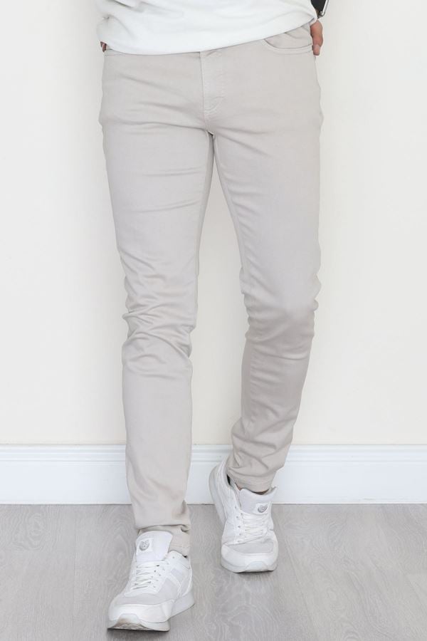 Gabardin Erkek Pantolon Taş - 42694.1919.