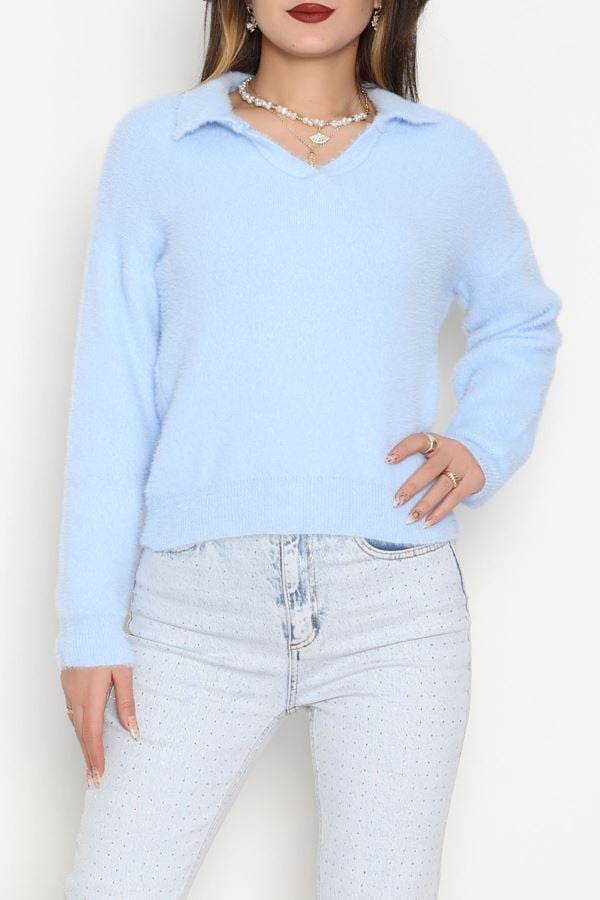 Yumuşak Dokulu Triko Bebemavi - 51109.1765.