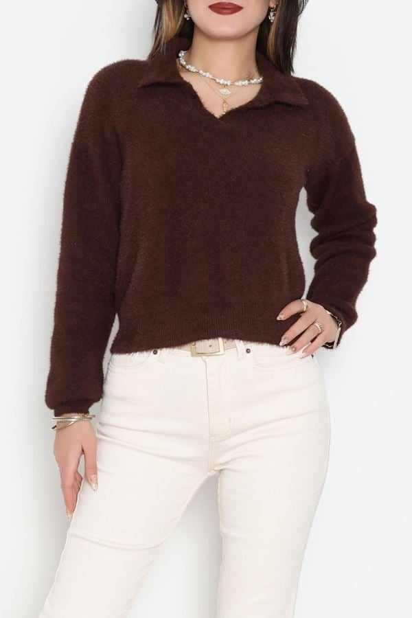 Yumuşak Dokulu Triko Kahve - 51109.1765.