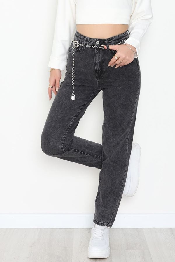 Boyfriend Kot Pantolon Füme - 31648.1968.