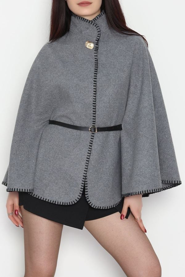 Dikiş Detay Panço Füme - 4121.1247.