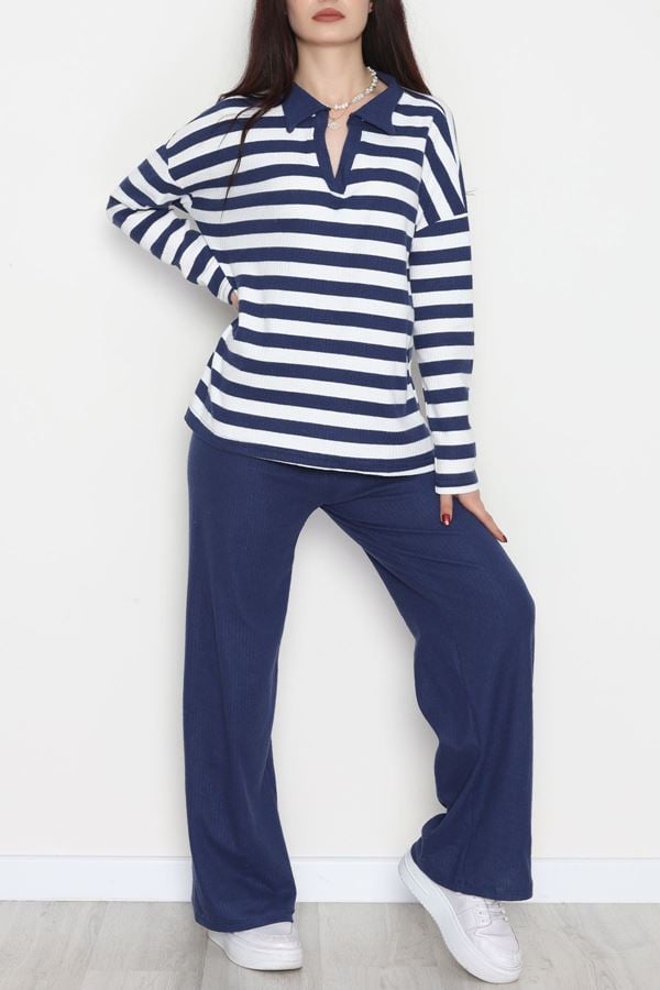 Polo Yaka Raporlu İnterlok Takım Lacibeyaz - 42738.1567.