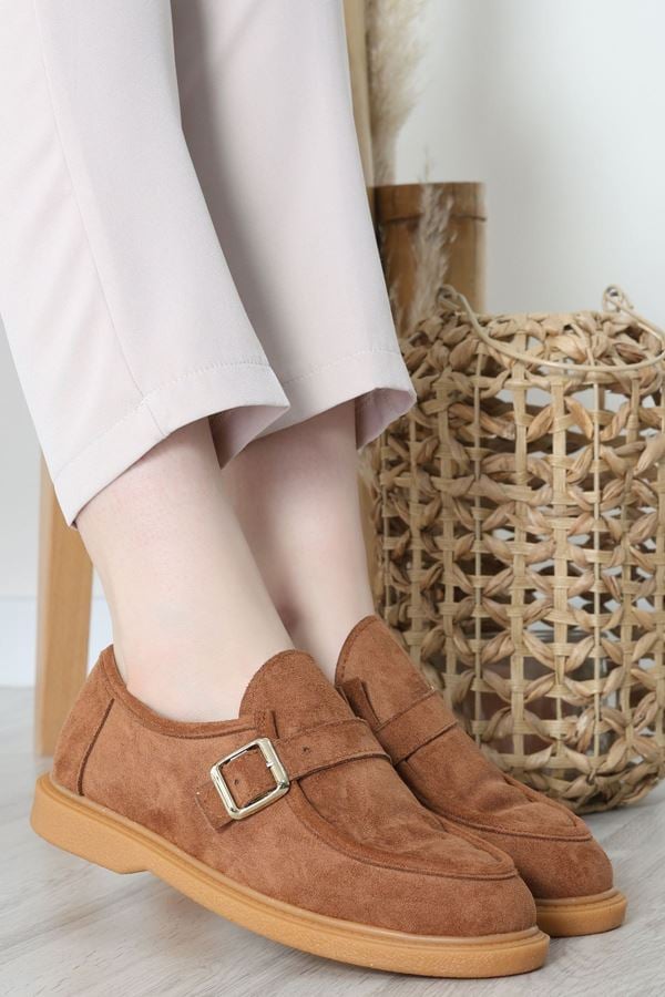 Termo Taban Tokalı Ayakkabı Süettaba - 31652.1846.