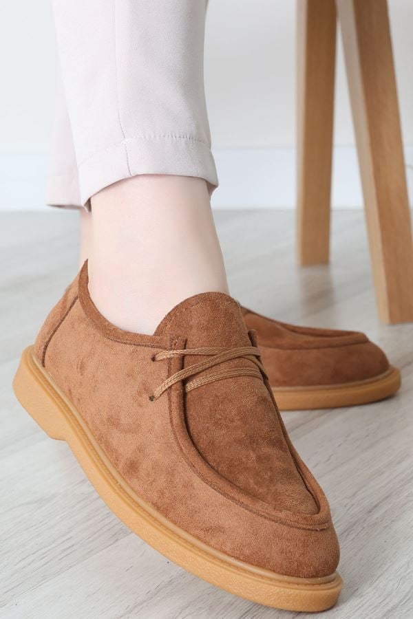 Termo Taban Bağcıklı Ayakkabı Süettaba - 31651.1846.