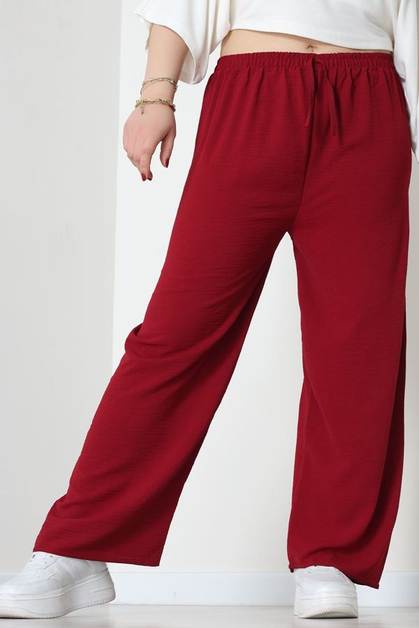 Büyük Beden Ayrobin Alt Bordo - 52126.1567.