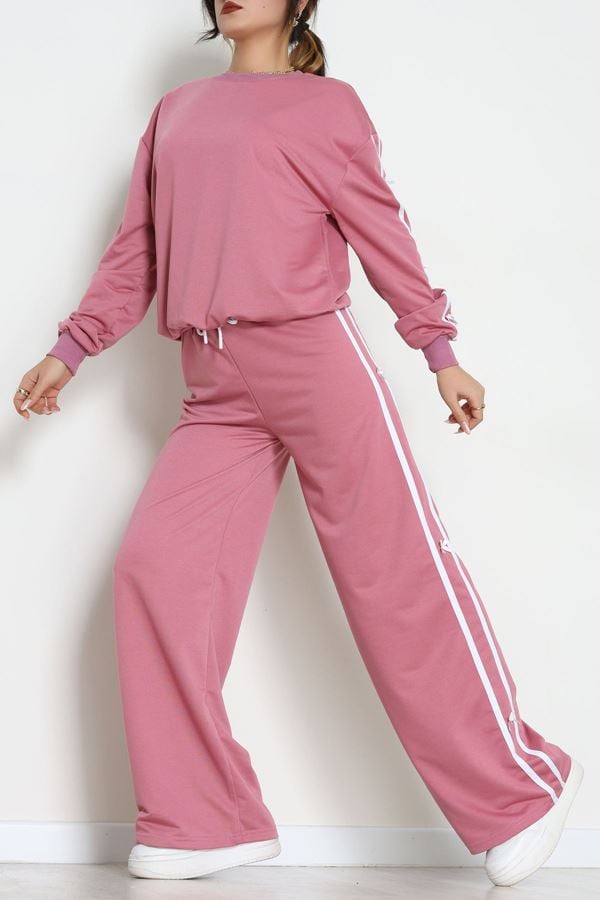 2 İplik Eşofman Takımı Gülkurusu - 50788.1857.