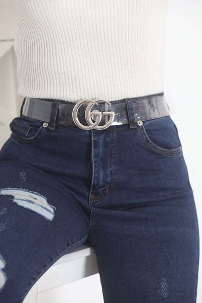 Aksesuar Kemer Şeffafgümüş - 11881.1140.