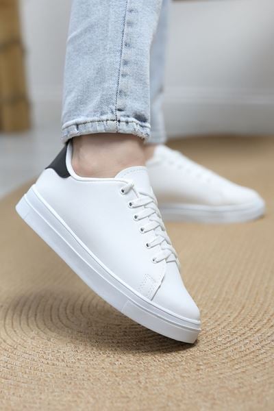 Kalın Tbn Günlük Ayakkabı Beyazsiyah - 8585.264.