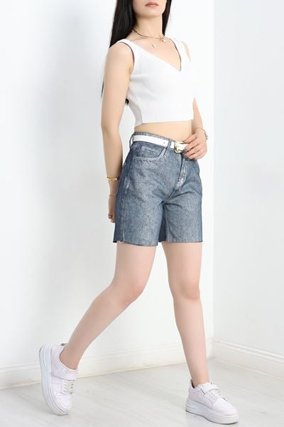 Kot Şort Mavisimli - 31069.1590.