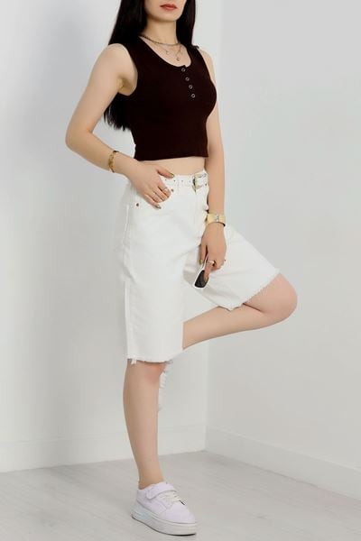 Kot Şort Beyaz2 - 41881.1999.