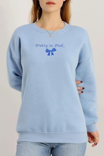 3 İplik Bisiklet Yaka Sweat Bebemavisaks - 42242.1878.