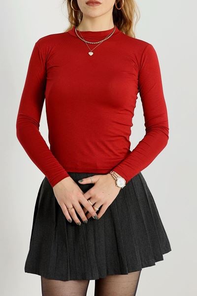 Yarım Balıkçı Body Bordo - 40073.599.