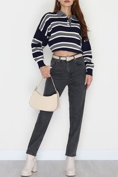 Mom Kot Pantolon Koyugri - 18966.1431.