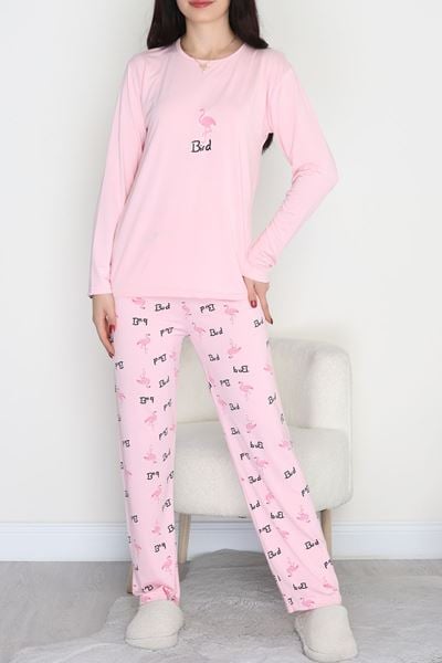 Soft Milan Enjeksiyon Baskılı Pijama Takımı Pembeflamingo - 664.1287.