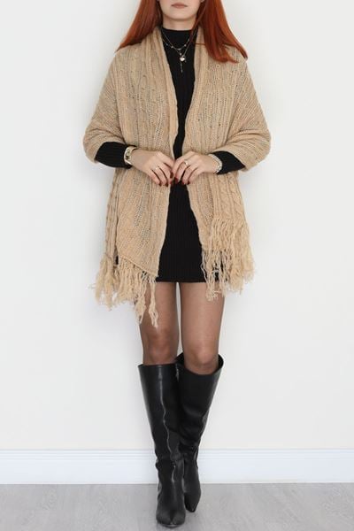 Akrilik Şal Bej - 70468.1736.