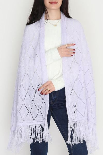 Akrilik Şal Lila - 70468.1736.