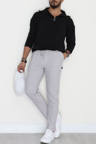 Ottoman Kumaş Erkek Pantolon Gri - 42190.1937.