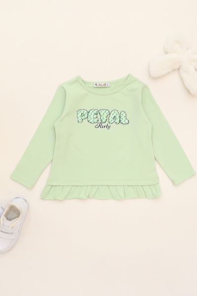 2-5 Yaş Çocuk Nakışlı Sweat Açıkmint - 5264021.1576.