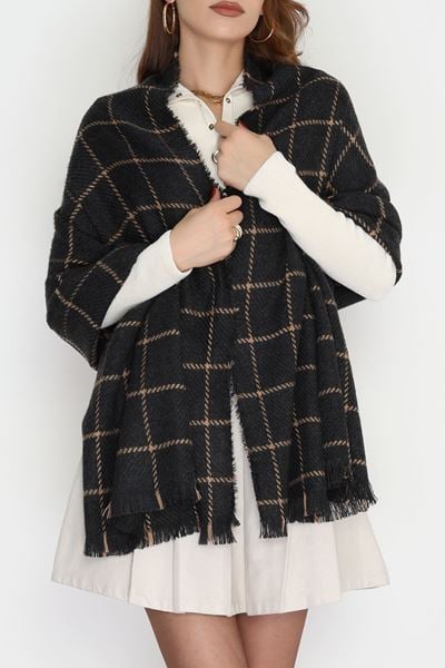 Desenli Kaşe Şal Fümevizon1 - 70811.750.