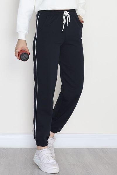 Biyeli 2 İplik Eşofman Altı Lacivert - 50937.1005.