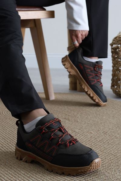 Erkek Spor Ayakkabı Grikırmızı - 31480.264.