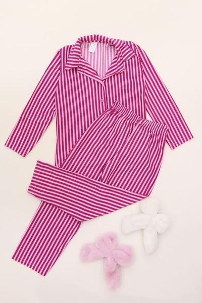 3-14 Yaş Baskılı Süet Çocuk Takım Pembemürdüm - 480.1287.