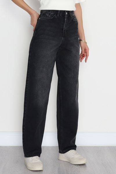 Baggy Kot Pantolon Siyah - 31536.2088.