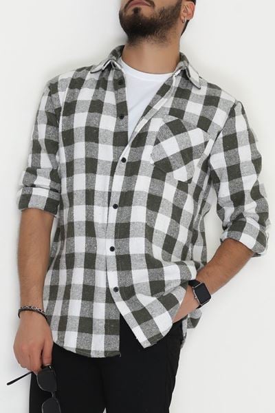 Oduncu Erkek Gömlek Ekruhaki - 42571.147.